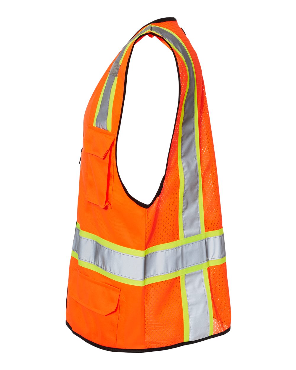 6 Pocket Contrast Class 2 Vest